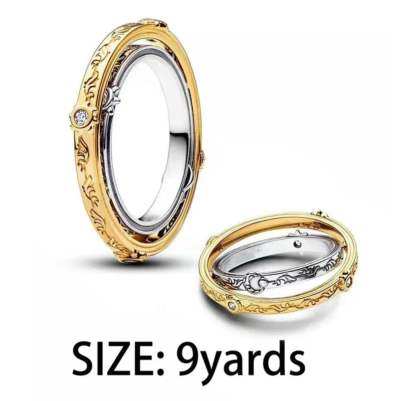 Cuentas MINISO de Plata de Ley 925 para pulseras de Potter de Harry 3mm originales 925, colgante para mujer, joyería DIY, regalos - CR mark