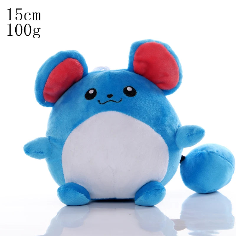 Lindo juguete de peluche de Pikachu Pokemon Charmander Squirtle Bulbasaur muñeco de peluche Eevee Scorbunny Gengar Snorlax regalos de navidad - CR mark