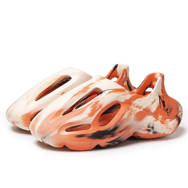 EVA sandals for adults, injection-molded casual beach shoes for men and women, soft and non-slip slippers, sizes 36-47