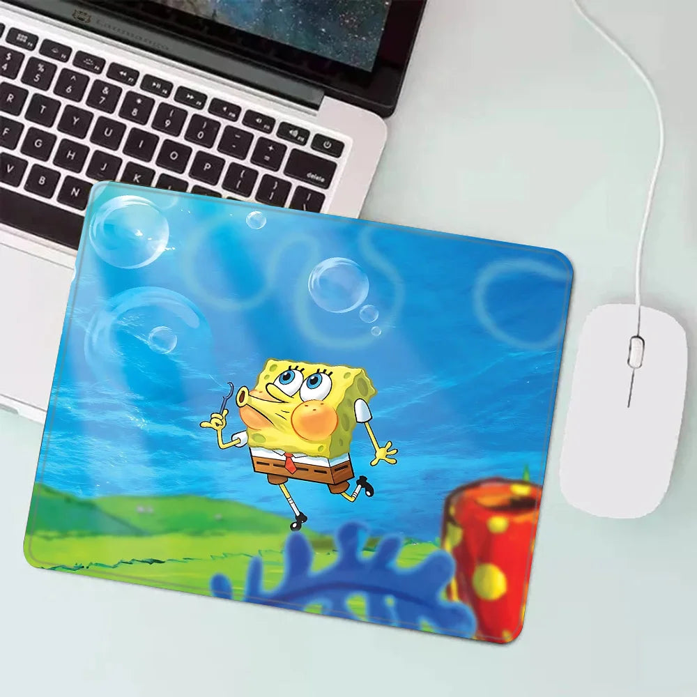 Spongebobs XS Gaming Mouse Pad, Small PC Mouse Pad, Desk Decoration, Office Mouse Pad, Desk Mat