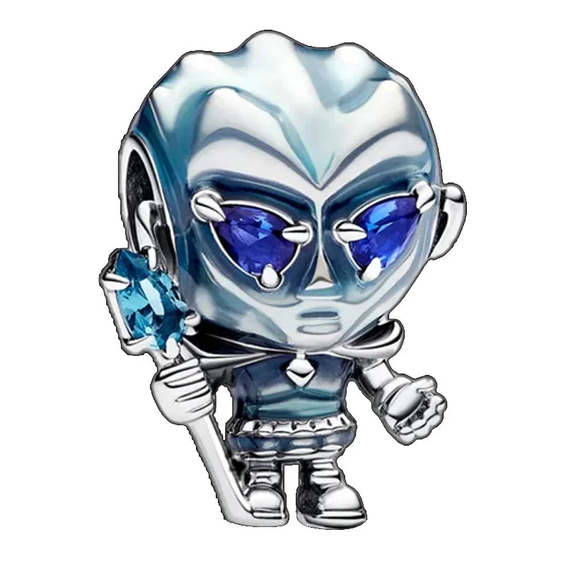 Cuentas MINISO de Plata de Ley 925 para pulseras de Potter de Harry 3mm originales 925, colgante para mujer, joyería DIY, regalos - CR mark