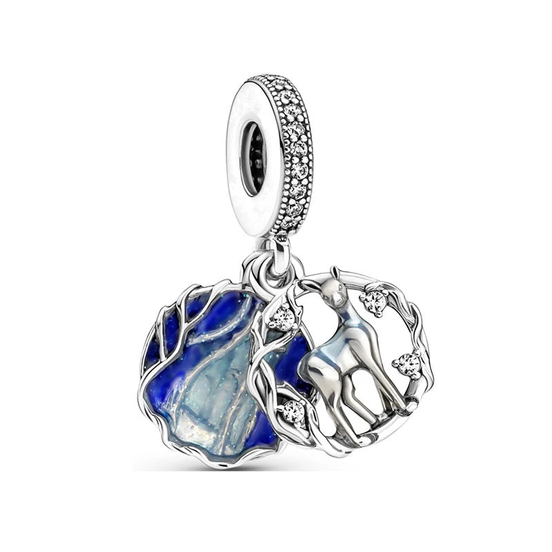 DIY Harry Potter Magic Academy cuelga el abalorio apto para pulsera de plata Original europea accesorios de joyería regalo de mujer - CR mark