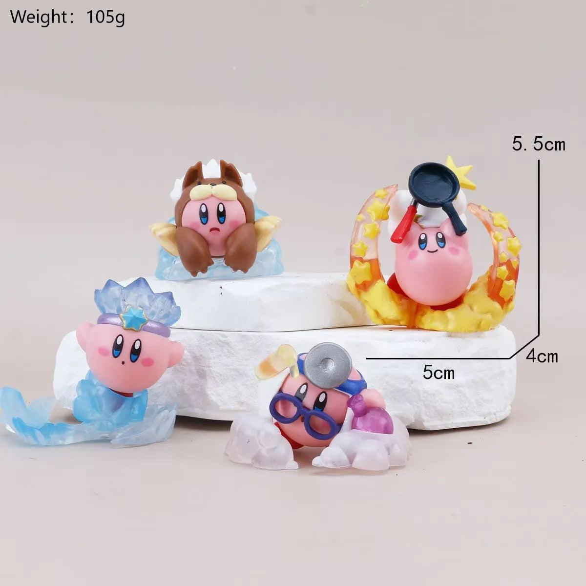 Kirby Game Action Figures Cute Cartoon Characters Desktop Ornaments Figurine PVC Model Fan Collection Fan Birthday Gift