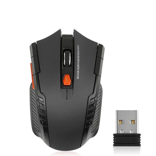 113 Wireless Mouse 2.4GHz Wireless Optical Mouse with USB Receiver 6-Button Portable Wireless Mouse for Laptops