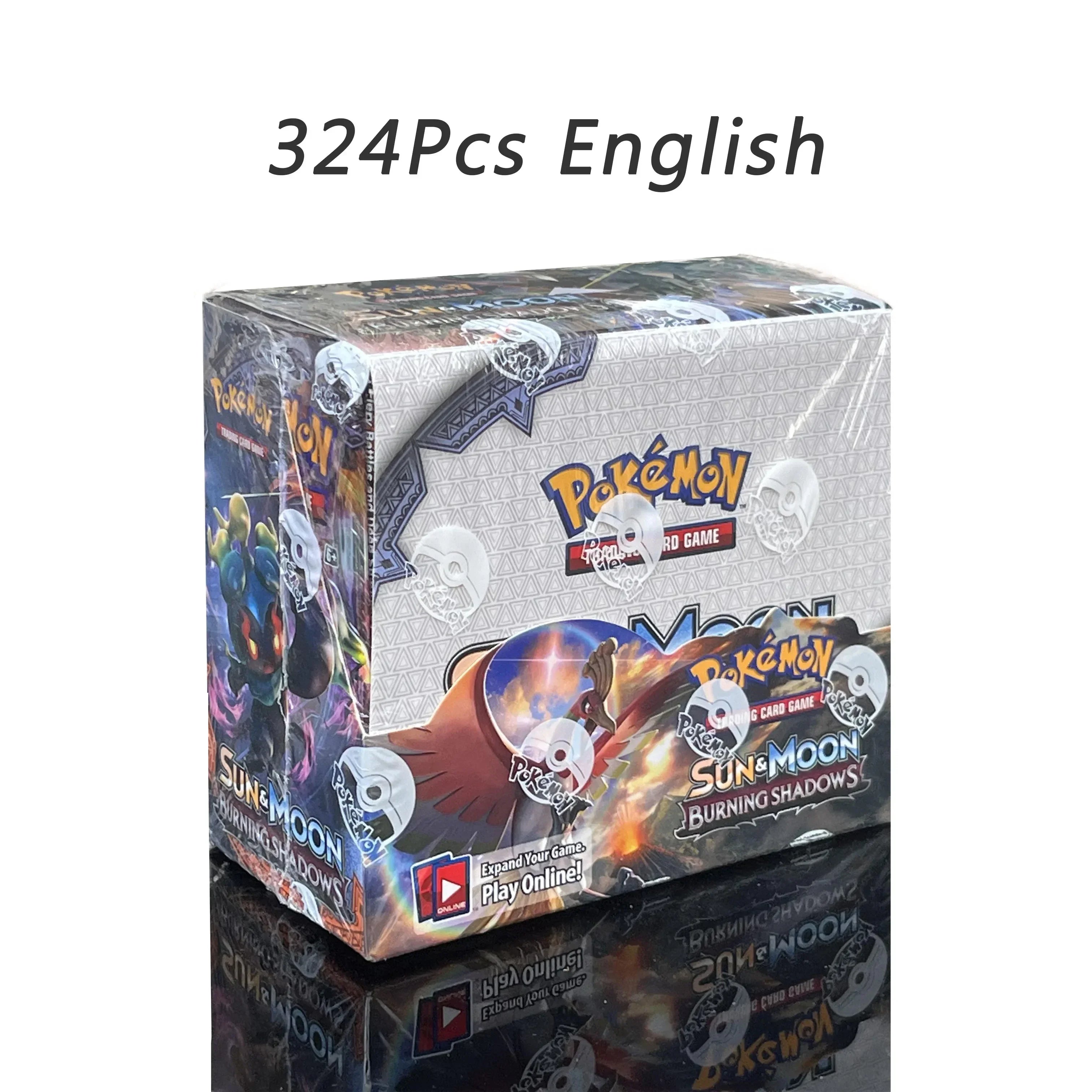 324/360 Uds versión en inglés Pokémon TCG: escarlata y violeta 151 clásicos caja de refuerzo de expansión tarjeta comercial Pokemon paquete de 36 cajas de regalo