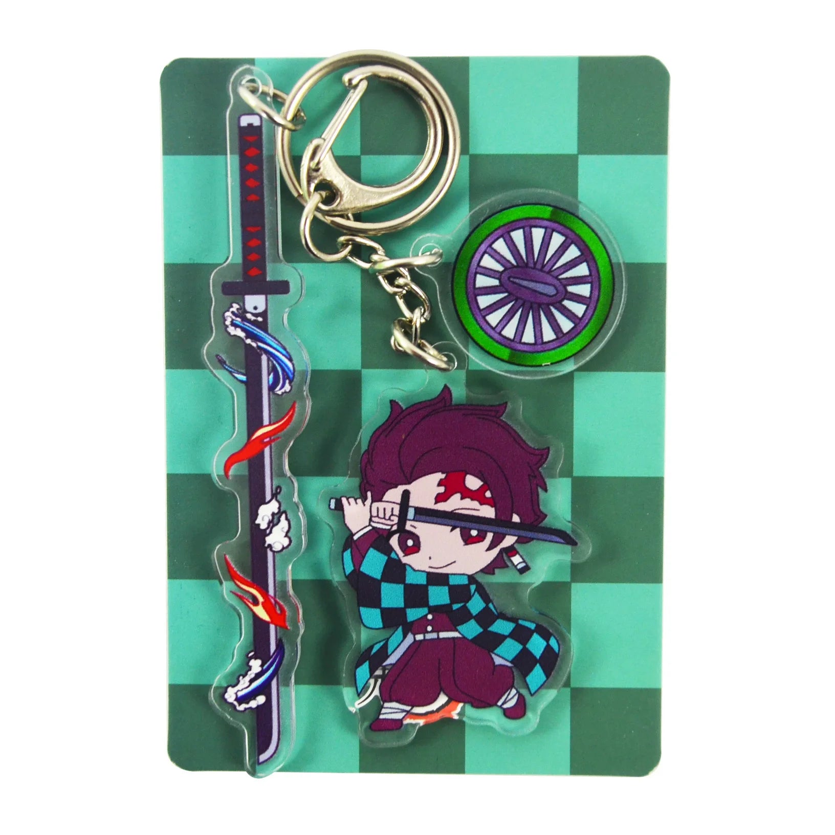 New Demon Slayer Acrylic Decoration Anime Tanjirou Nezuko Badge Cosplay Party Gift Fan Gift