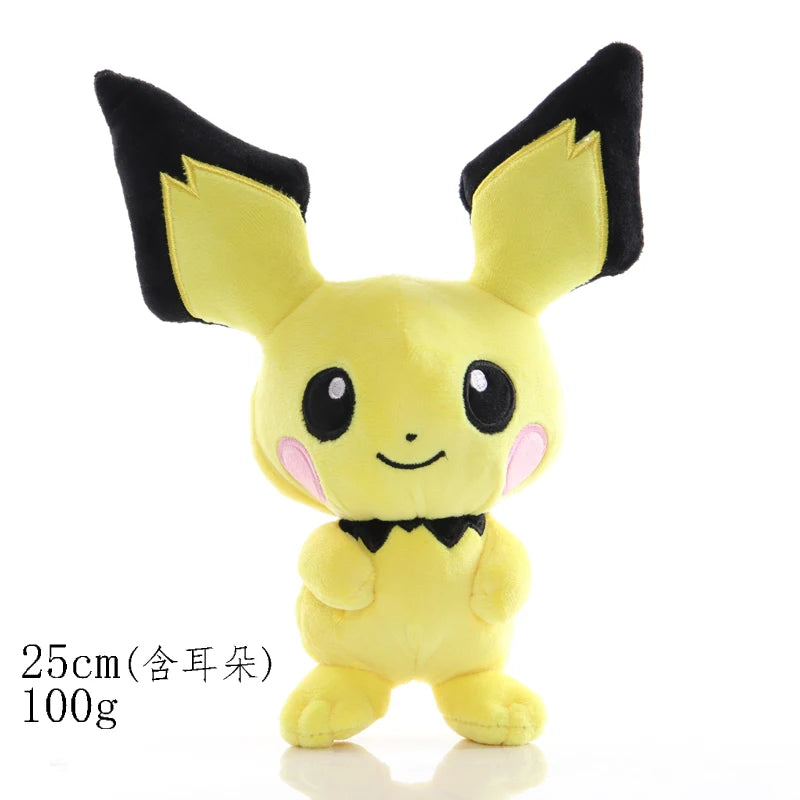 Lindo juguete de peluche de Pikachu Pokemon Charmander Squirtle Bulbasaur muñeco de peluche Eevee Scorbunny Gengar Snorlax regalos de navidad - CR mark