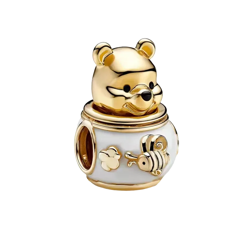 New Disney Stitch Charm Pendant, Winnie the Pooh, Toy Story, Marvel, ST Upside Down, Compatible with Bracelets and Necklaces, for DIY Jewelry, Gift for Women