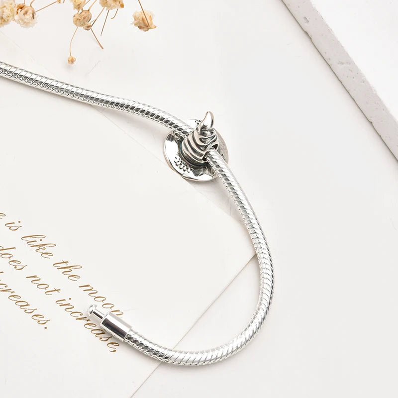 DIY Harry Potter Magic Academy cuelga el abalorio apto para pulsera de plata Original europea accesorios de joyería regalo de mujer - CR mark