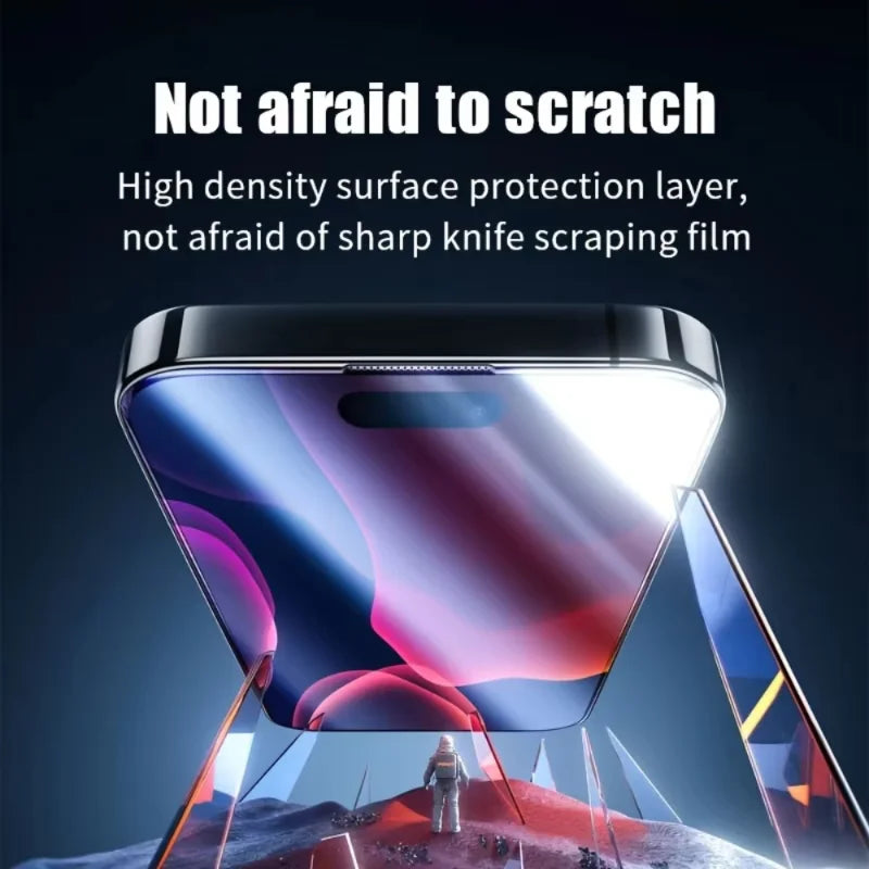 5 HD Tempered Glass Screen Protectors for iPhone 17 16 Pro Max 15 14 11 12 13 mini XR XS Dust-Free Installation Scratch-Proof