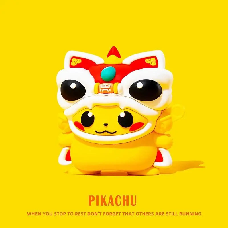 Cartoon Silicone Case for AirPods Pro 3 &amp; 4, Protective Case for AirPods Pro 2 &amp; 3, Soft Shockproof Earphone Case