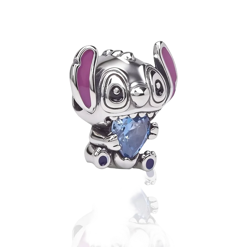 New Disney Stitch Charm Pendant, Winnie the Pooh, Toy Story, Marvel, ST Upside Down, Compatible with Bracelets and Necklaces, for DIY Jewelry, Gift for Women