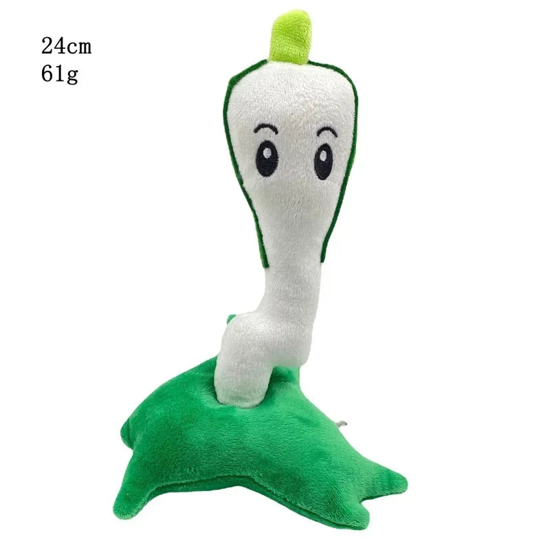 18cm Plants vs Zombies Peashooter Plush Toy Cute Snow Pea Threepeater Soft Stuffed Toys Gifts for Kids