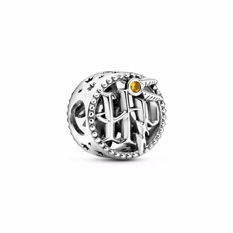 DIY Harry Potter Magic Academy cuelga el abalorio apto para pulsera de plata Original europea accesorios de joyería regalo de mujer - CR mark