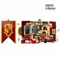 In stock: Harry Potter series magic books and college flag building block toys, gifts for children.