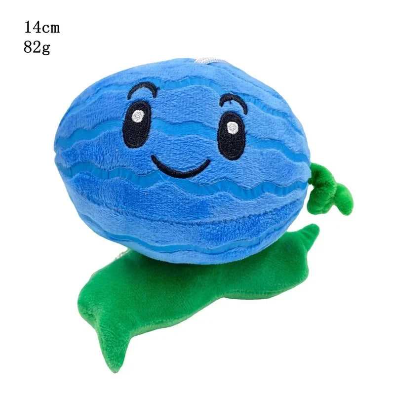 18cm Plants vs Zombies Peashooter Plush Toy Cute Snow Pea Threepeater Soft Stuffed Toys Gifts for Kids