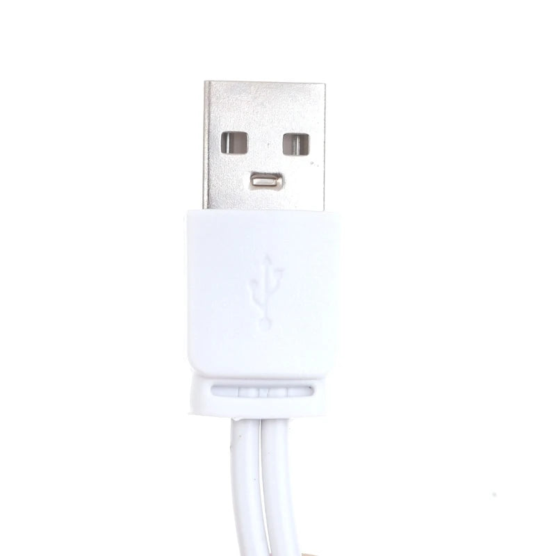 USB splitter cable, USB A male for typing, charging cable splitter male for phone