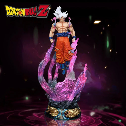 2025 nuevo Dragon Ball Son Goku 25cm figura Ultra Instinct Super Saiyan estatuilla estatua de Pvc modelo ornamento colección regalo - CR mark