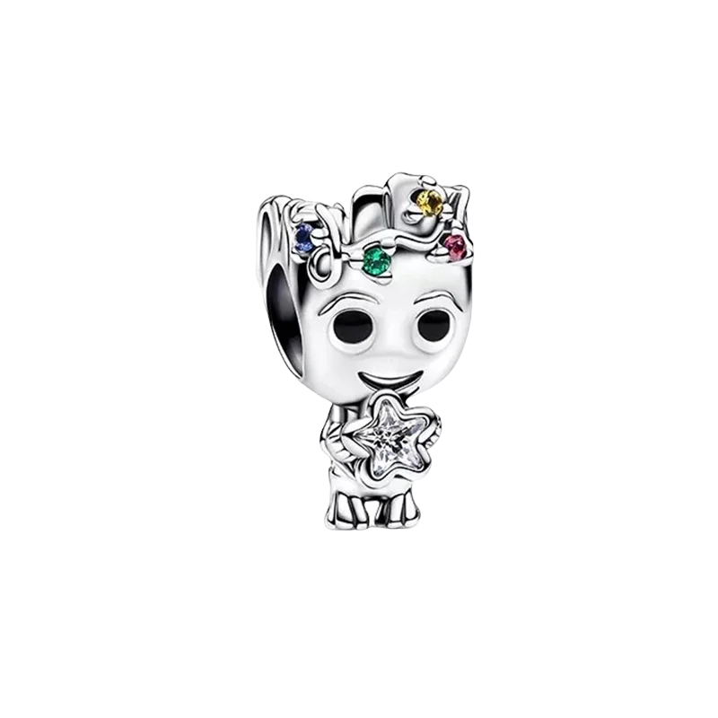 New Disney Stitch Charm Pendant, Winnie the Pooh, Toy Story, Marvel, ST Upside Down, Compatible with Bracelets and Necklaces, for DIY Jewelry, Gift for Women