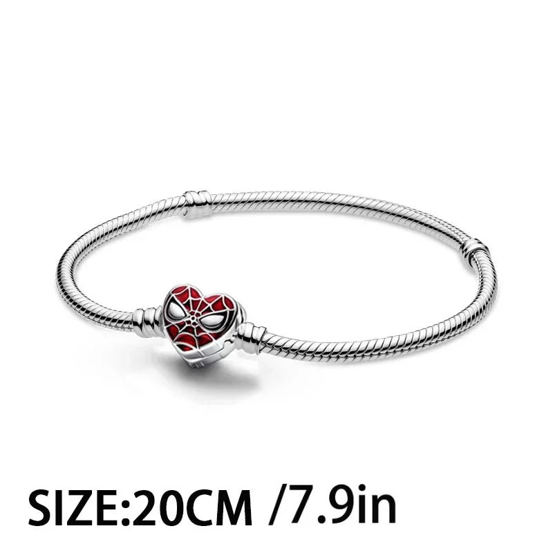 Cuentas MINISO de Plata de Ley 925 para pulseras de Potter de Harry 3mm originales 925, colgante para mujer, joyería DIY, regalos - CR mark